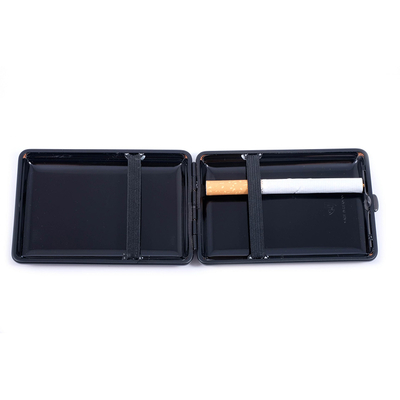 Портсигар Stoll на 14 сигарет, Экокожа, Коричневый C15-2