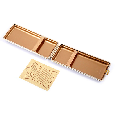 Портсигар Stoll на 14 сигарет, натуральная кожа, Олень C13-1