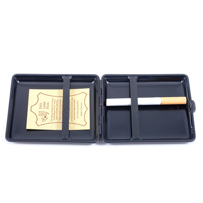 Портсигар Stoll на 18 сигарет, натуральная кожа, Олень C09-1