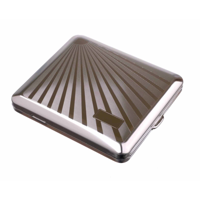 Портсигар Stoll на 18 сигарет, нержавеющая сталь C44-2