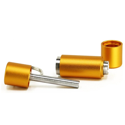 Пробойник Adorini Double Punch металлический, золотой 16091