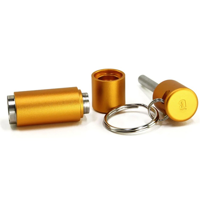 Пробойник Adorini Double Punch металлический, золотой 16091