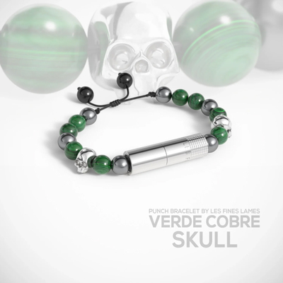 Пробойник-браслет Verde Cobre Skull арт. BP3138028