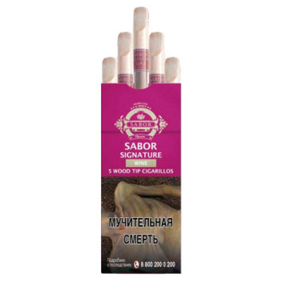 Сигариллы Sabor Signature Wood Tip Sweet Cherry 