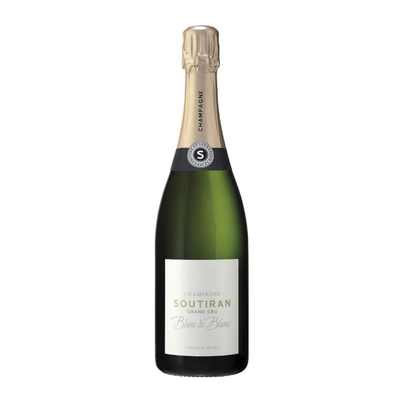 Шампанское Soutiran Blanc de Blancs Grand Cru Brut, Champagne AOC, 0,75 л.