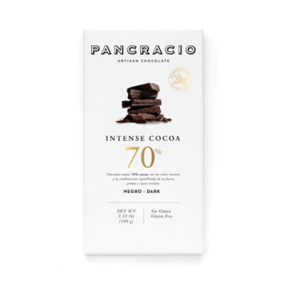 Темный шоколад Pancracio 70%, 100 гр.