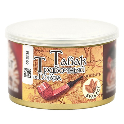 Трубочный табак Из Погара Бульдог  - банка 40 гр.
