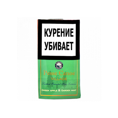 Трубочный табак Pesse Canoe Village Green Apple & Garden Mint 50 гр. (кисет)