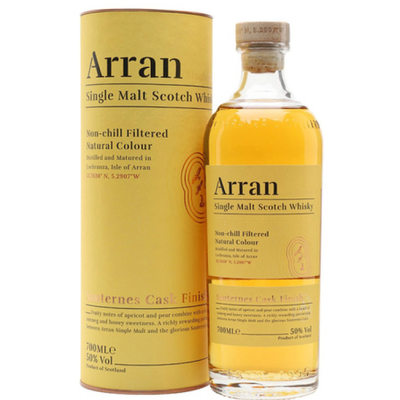 Виски Arran Sauternes Cask Finish, 0.7 л.