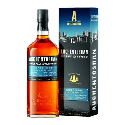 Виски Auchentoshan Three Wood, gift box, 0.7 л.