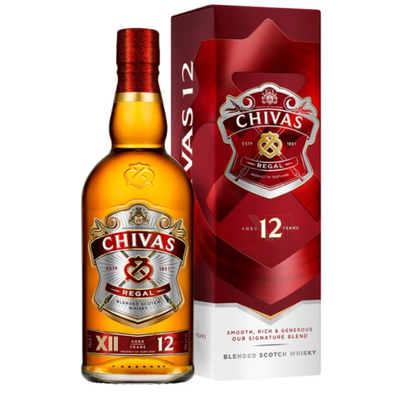 Виски Chivas Regal 12 years old, 0.7 л.