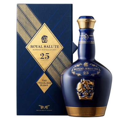 Виски Chivas Royal Salute 25 Years Old The Treasured Blend, 0.7 л.