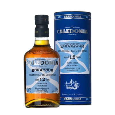 Виски Edradour Caledonia12 years old, In Tube, 0.7 л