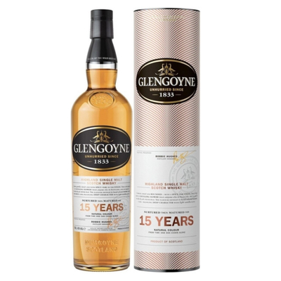 Виски Glengoyne 15 Years Old, 0.7 л.