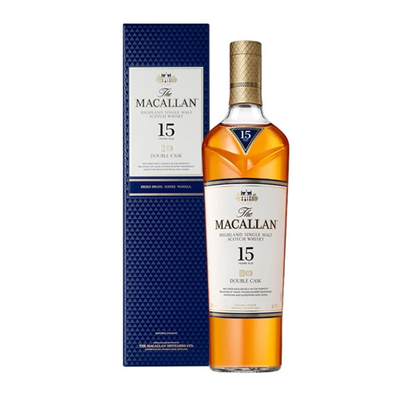 Виски Macallan Double Cask 15 Years Old, 0.7 л.