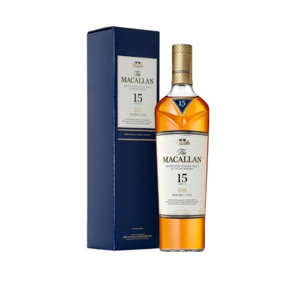 Виски Macallan Double Cask 15 Years Old, gift box, 0.7 л.