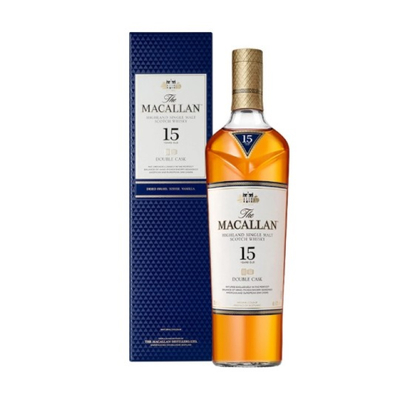 Виски Macallan Double Cask 15 Years Old, gift box, 0.7 л.