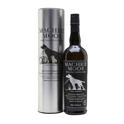 Виски Machrie Moor Cask Strength (56,2%), in tube, 0.7 л.