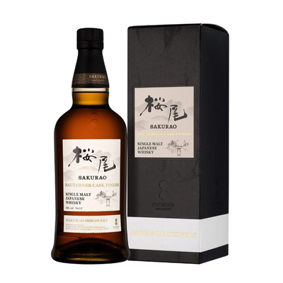 Виски Sakurao Single Malt Sauternes Cask Finish, 0.7 л.
