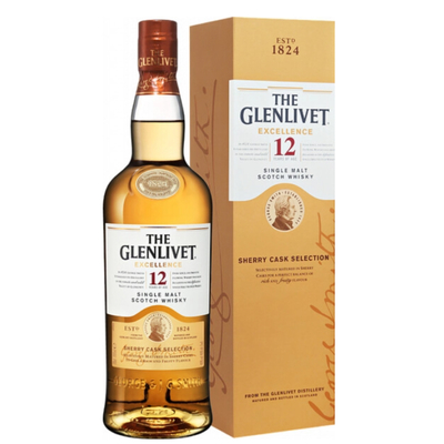 Виски The Glenlivet 12 Years Old Excellence, 0.7 л.