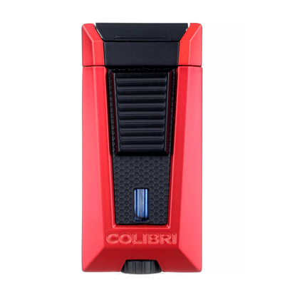 Зажигалка сигарная Colibri Stealth (тройное пламя), красный металлик LI900T22