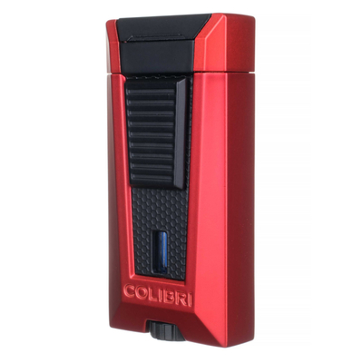 Зажигалка сигарная Colibri Stealth (тройное пламя), красный металлик LI900T22