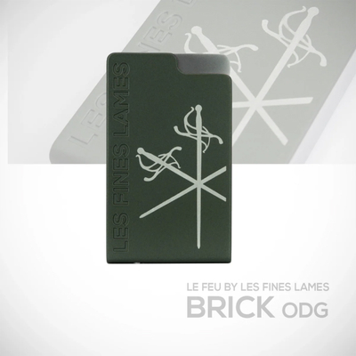 Зажигалка LE FEU Brick - OD Green, LF4403004