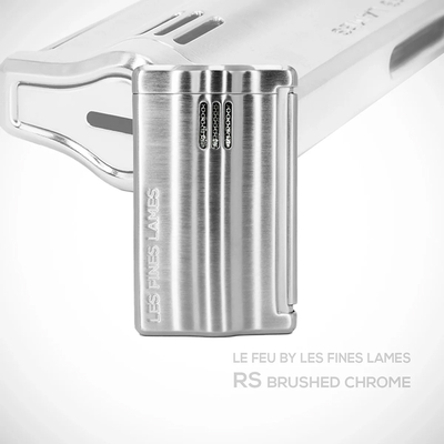 Зажигалка LE FEU RS - Brushed Chrome, LF4003002