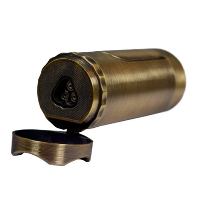 Зажигалка настольная Vertigo King Brass KING-BR