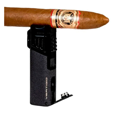 Зажигалка Vertigo Crown Black Crackle